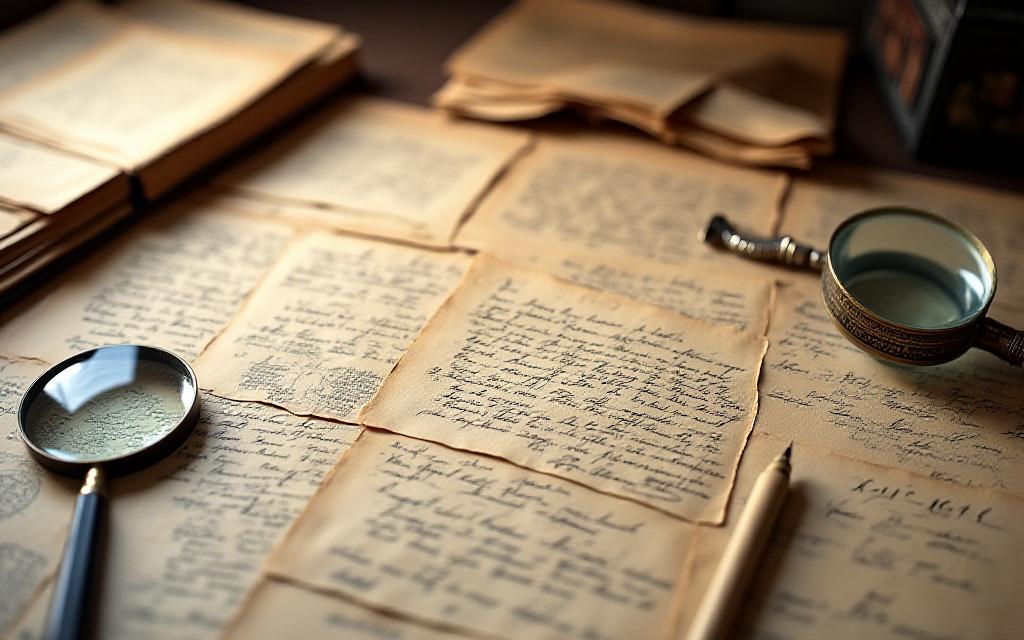 Historical archives and genealogy research